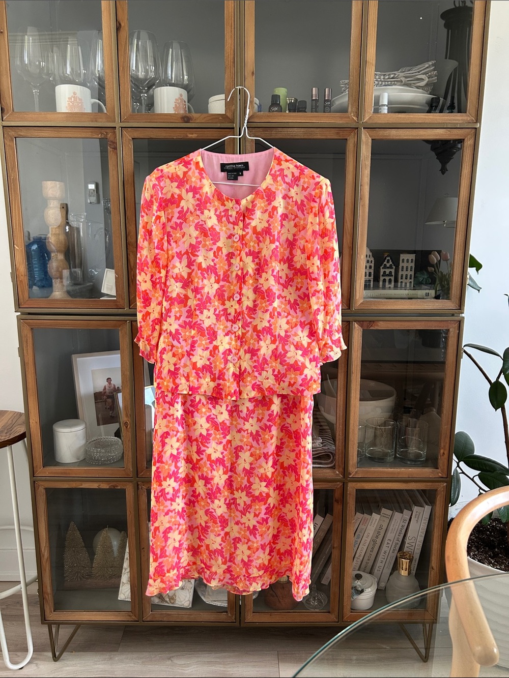 Vintage Cynthia Howie 100% Silk Set for Women